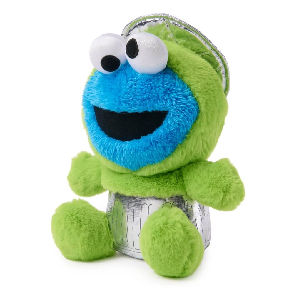 Gund Sesame Street Cookie Monster x Oscar the Grouch Buddy Up Plush 30cm