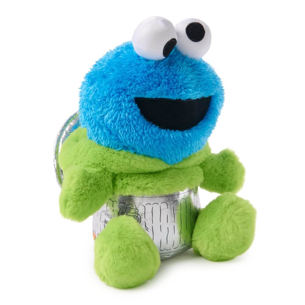 Gund Sesame Street Cookie Monster x Oscar the Grouch Buddy Up Plush 30cm
