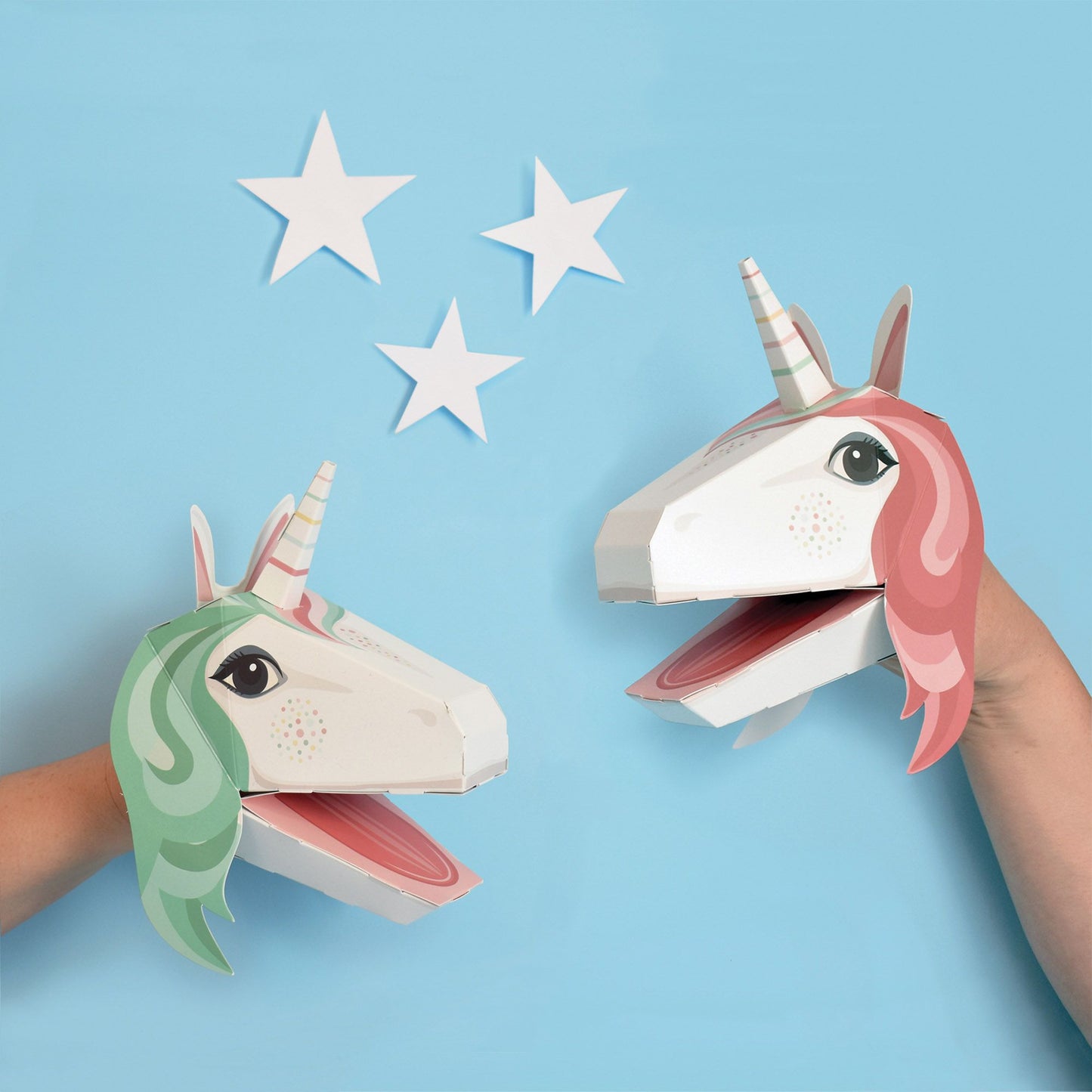 Clockwork Soldier - Unicorn Puppets - DIY Craft for Kids