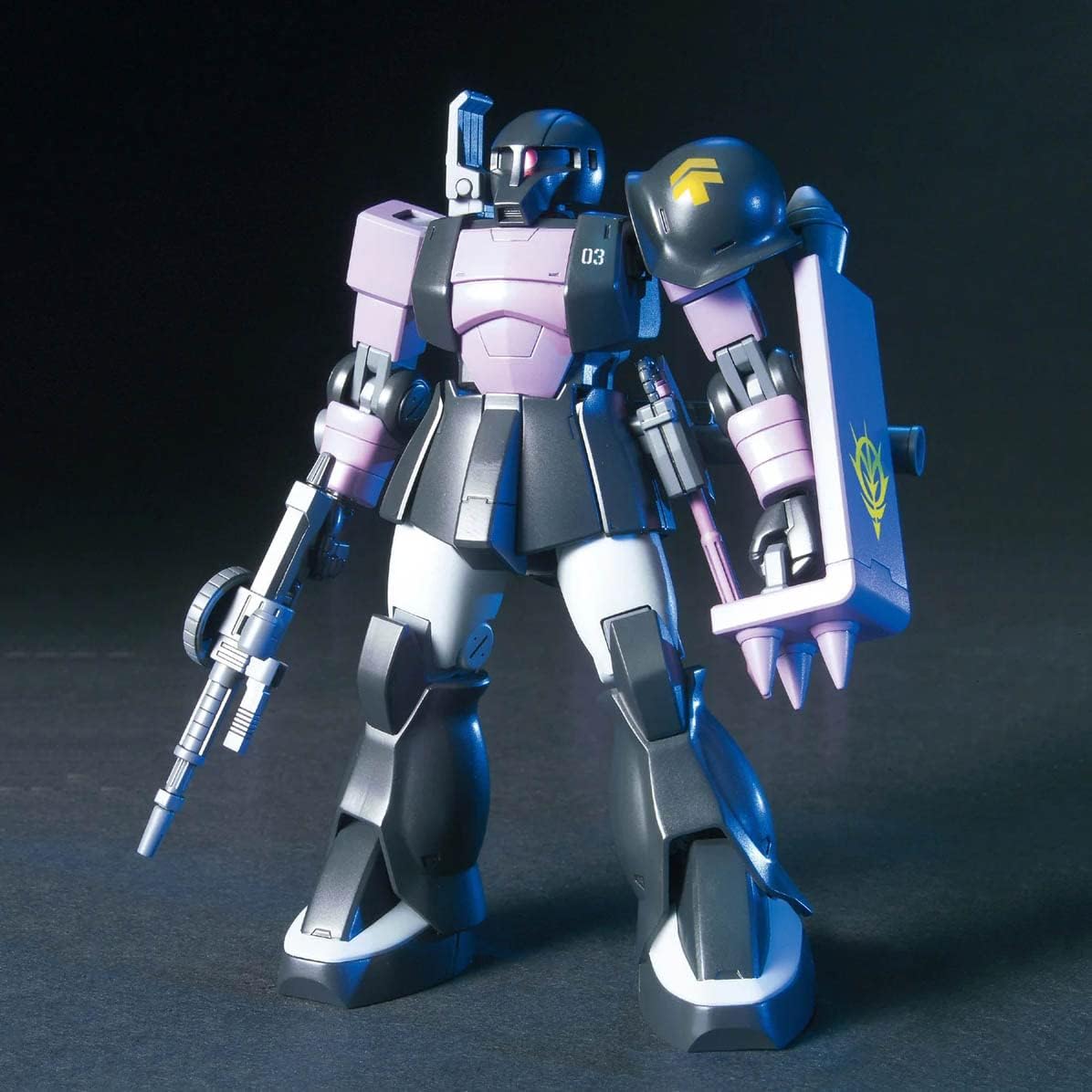 Bandai 1/144 HGUC Zaku I Black Tri Stars Gundam Model Kit