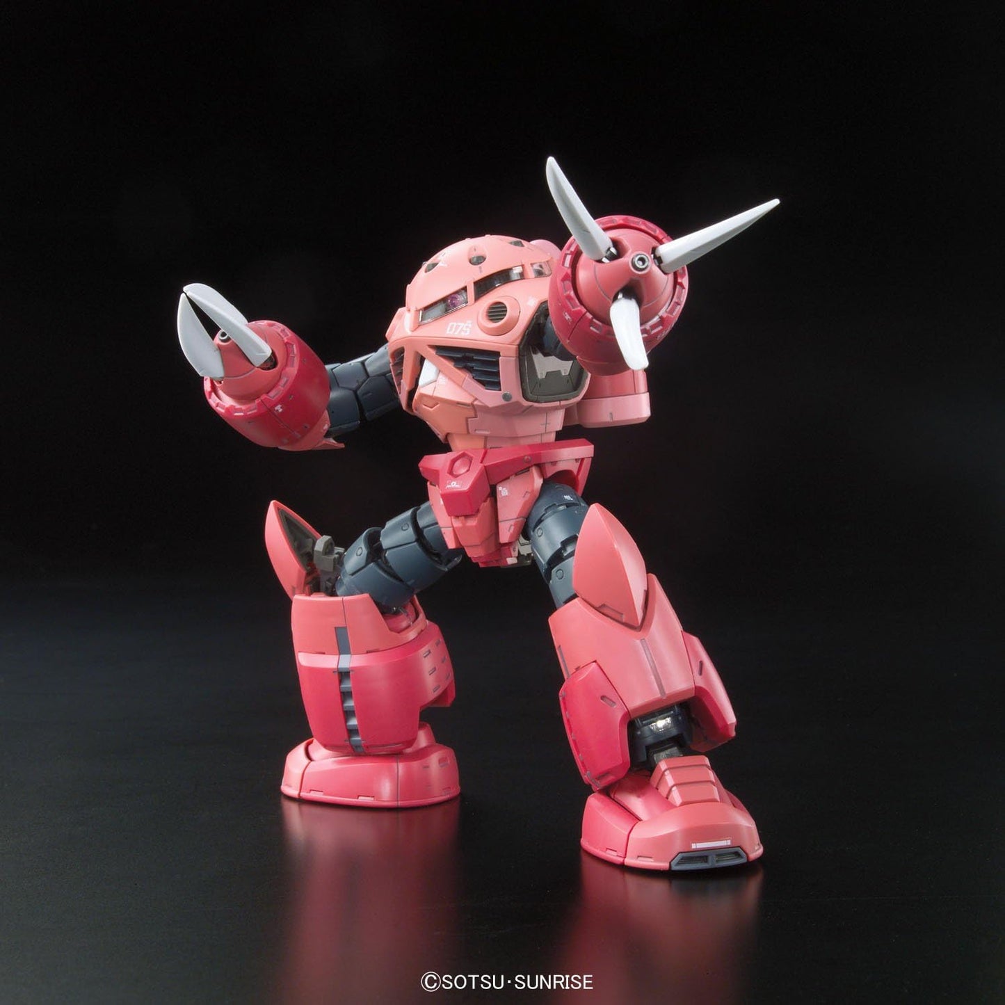 Bandai RG 1/144 MSM-07S Z'Gok Char Custom Gundam Model Kit