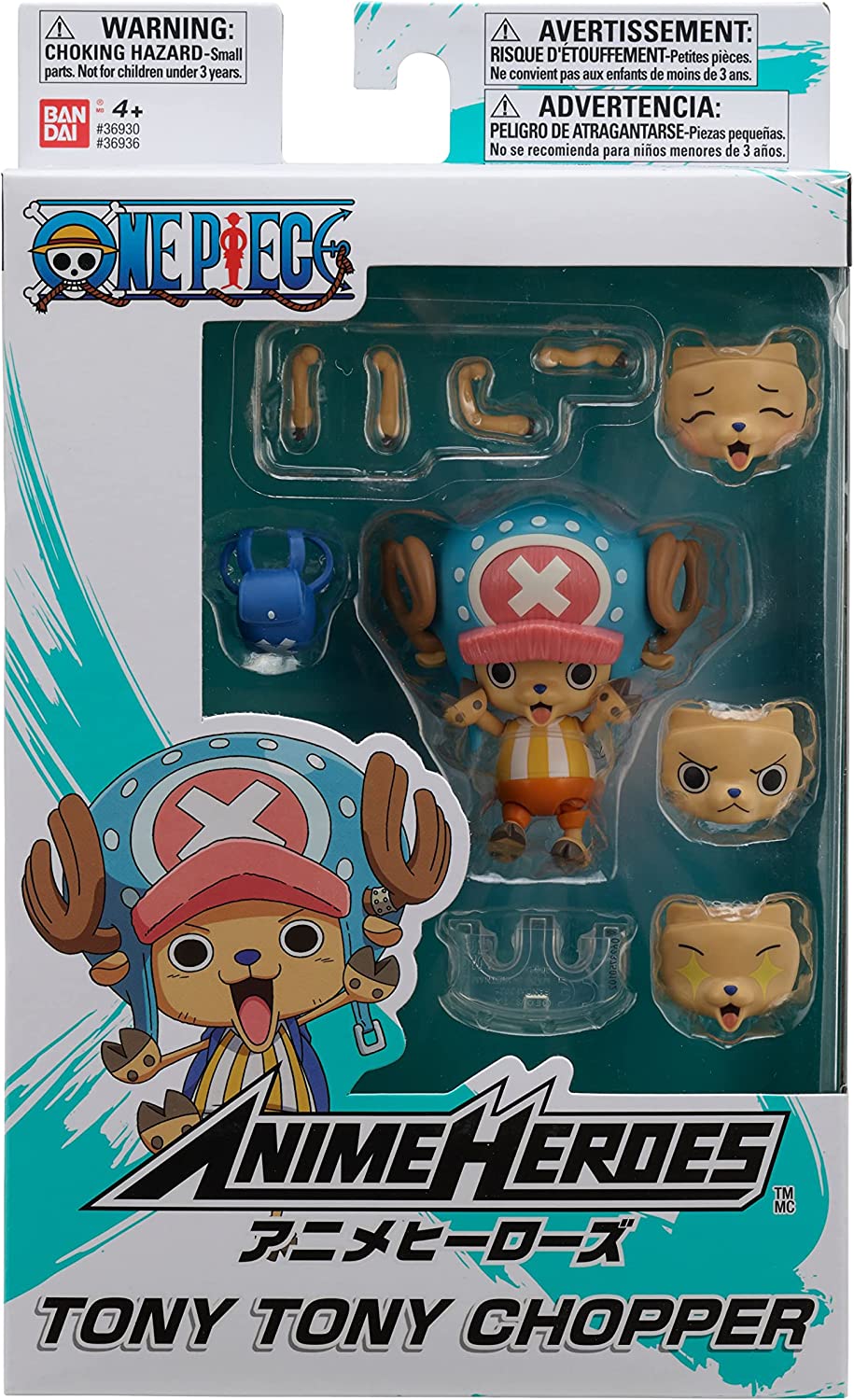 Bandai Anime Heroes One Piece 6" inch Action Figure - Chopper