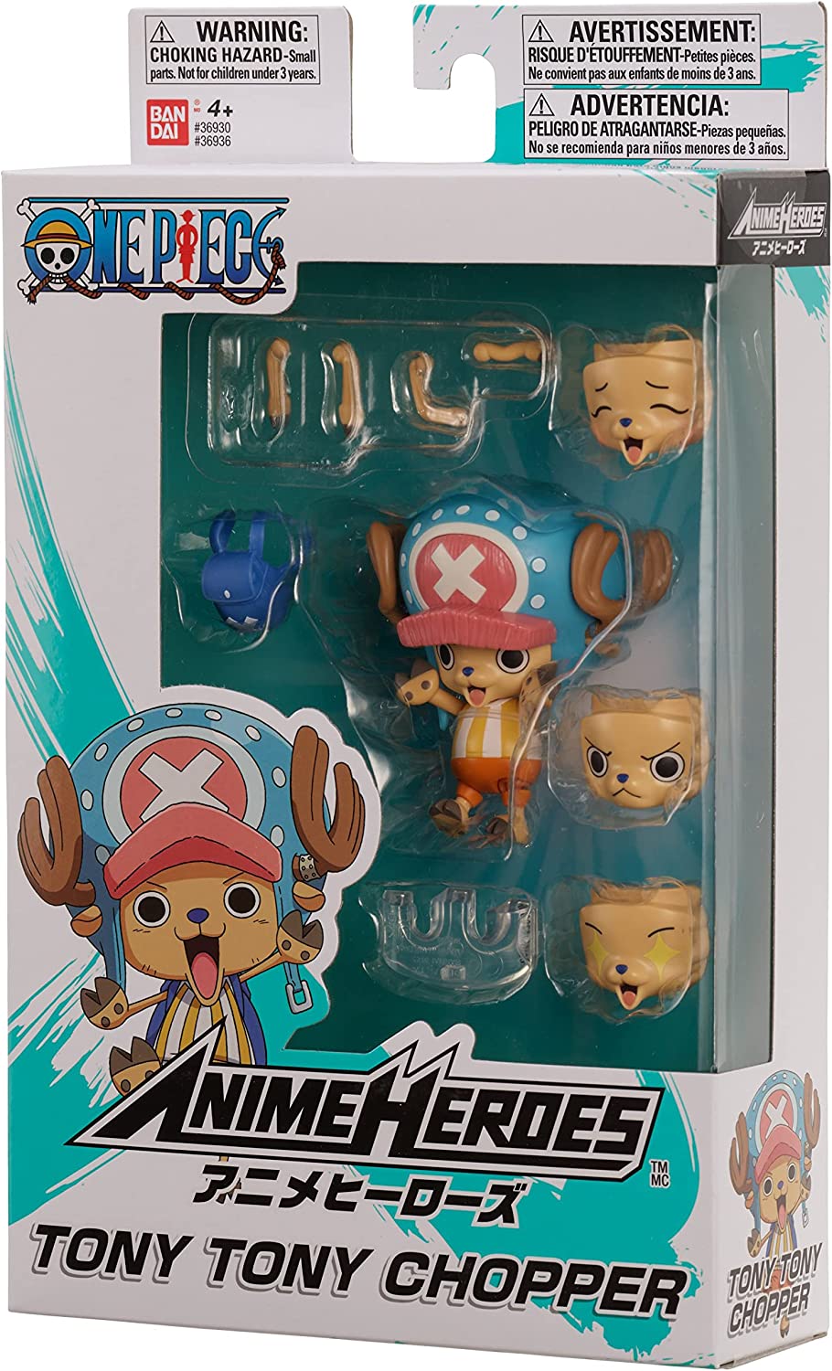 Bandai Anime Heroes One Piece 6" inch Action Figure - Chopper