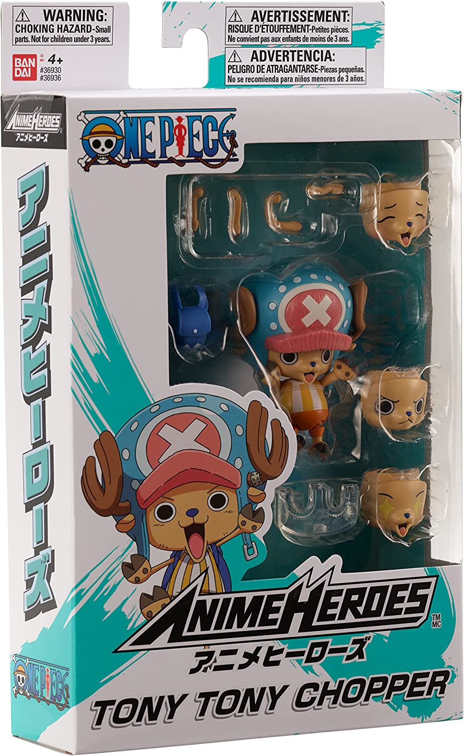Bandai Anime Heroes One Piece 6" inch Action Figure - Chopper