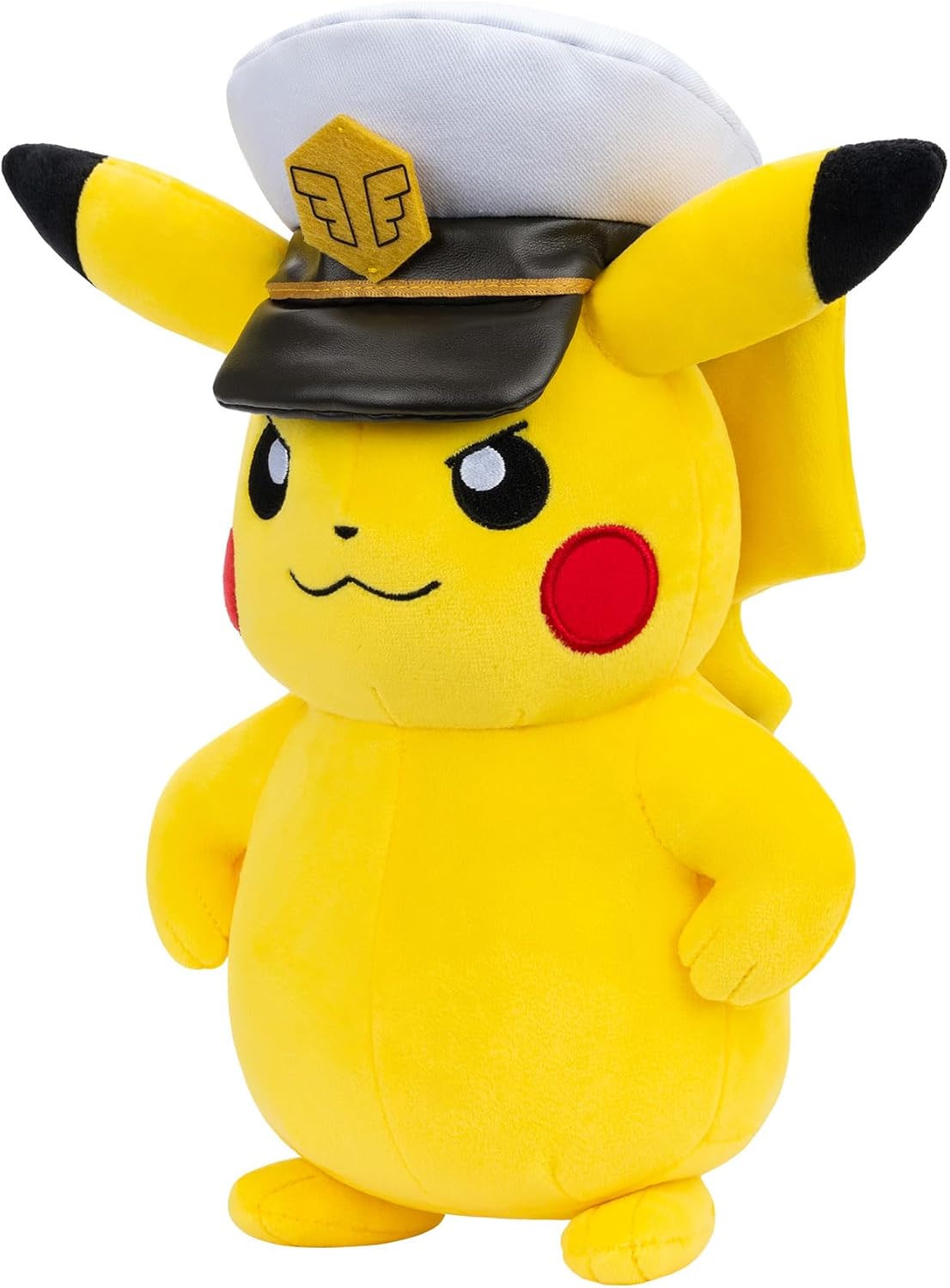 Pokemon Official & Premium Quality 8" 20cm Plush - Captain Pikachu