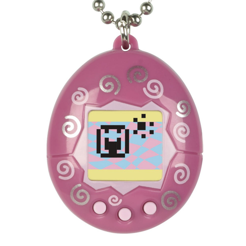 Bandai Chibi Mini Tamagotchi - Pink Swirl