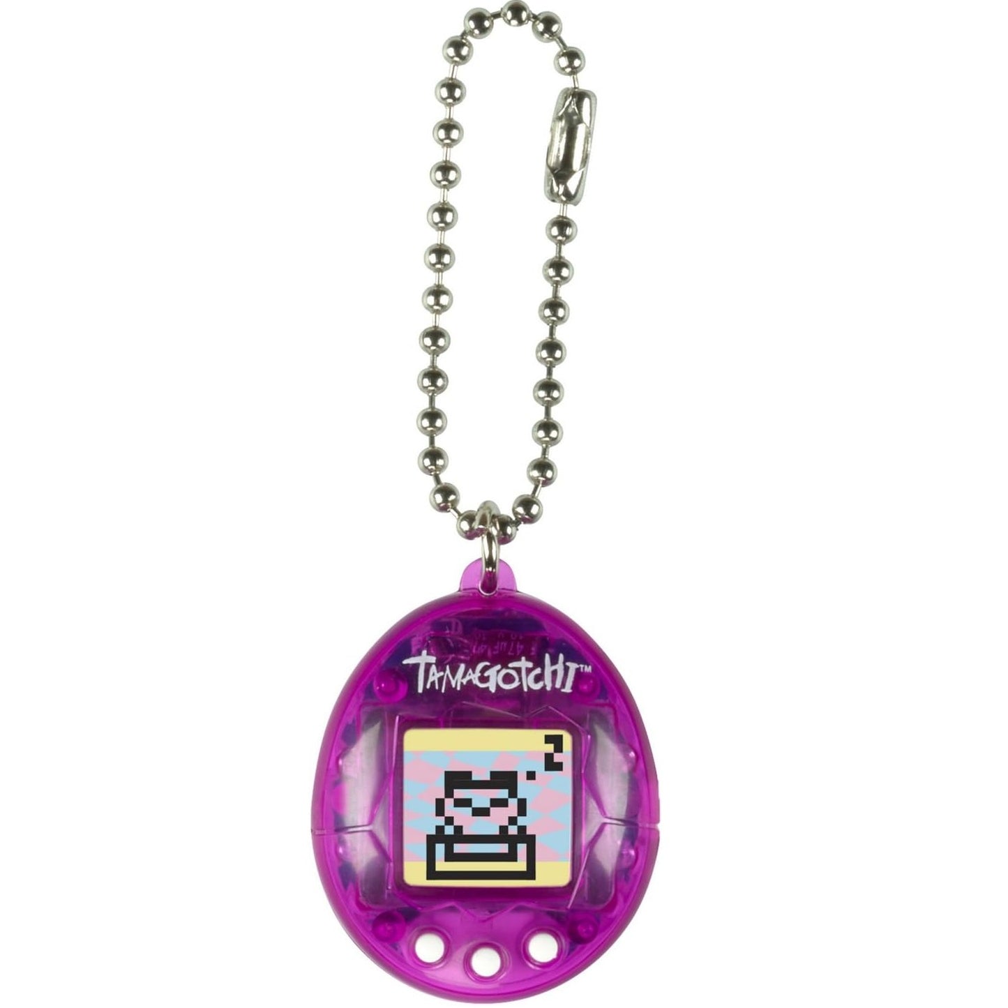 Bandai Chibi Mini Tamagotchi - Purple & White