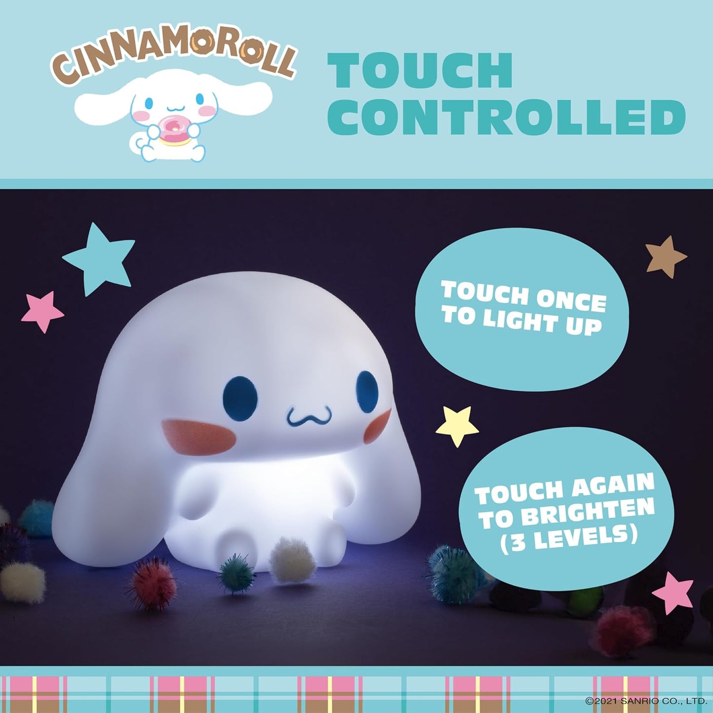 Cinnamoroll Touch-Controlled Lamp Mood Light