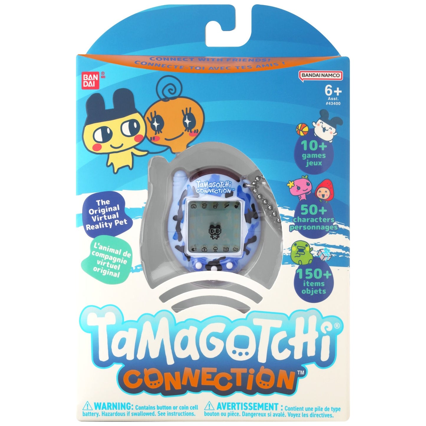 Genuine Bandai Tamagotchi Connection - Wild Blue