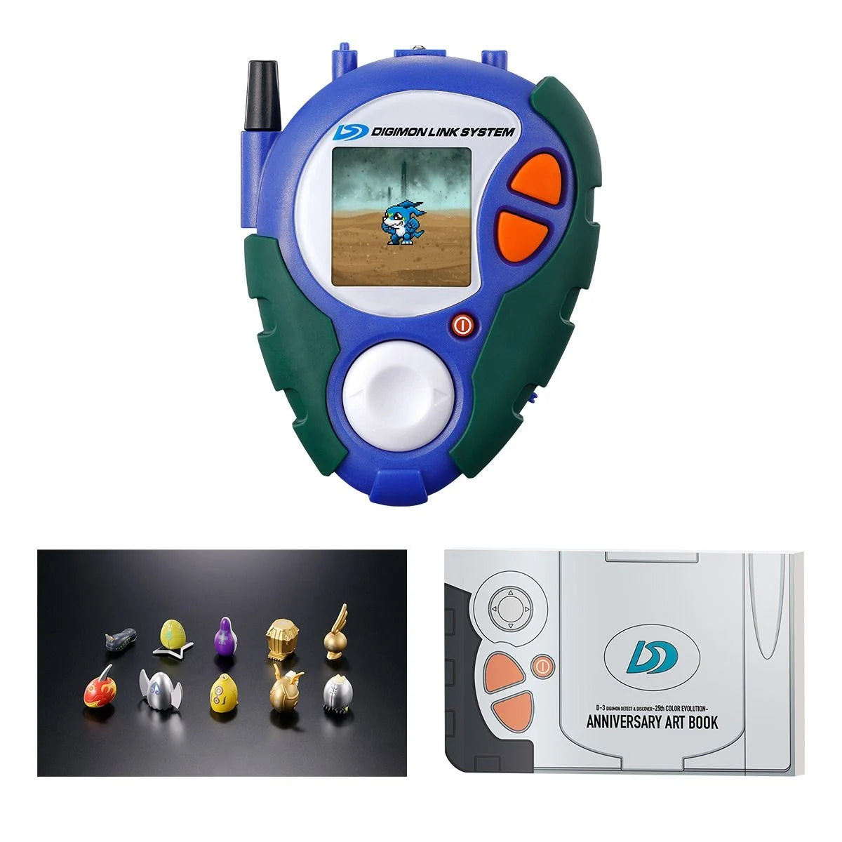 DIGIMON DIGIVICE D-3 Detect & Discover 25th Colour Evolution DX Set Ver. (Paildramon)