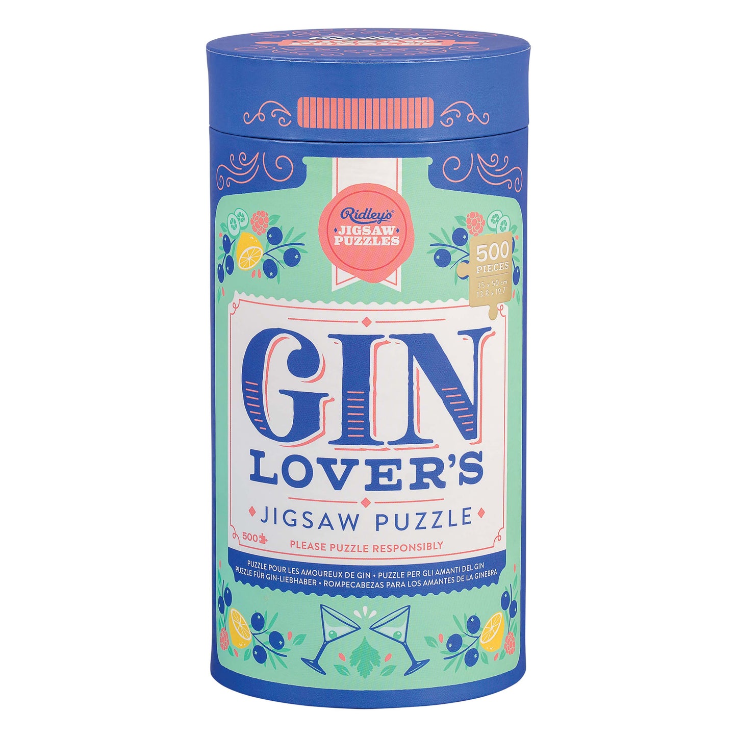 Ridley's Gin Lover's 500 Piece Jigsaw Puzzle