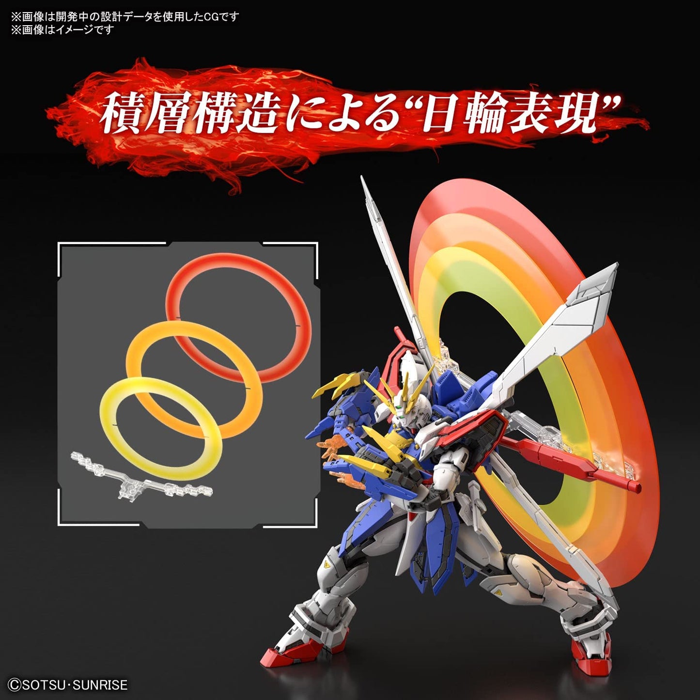 Bandai RG Gundam 1/144 God Gundam Model Kit