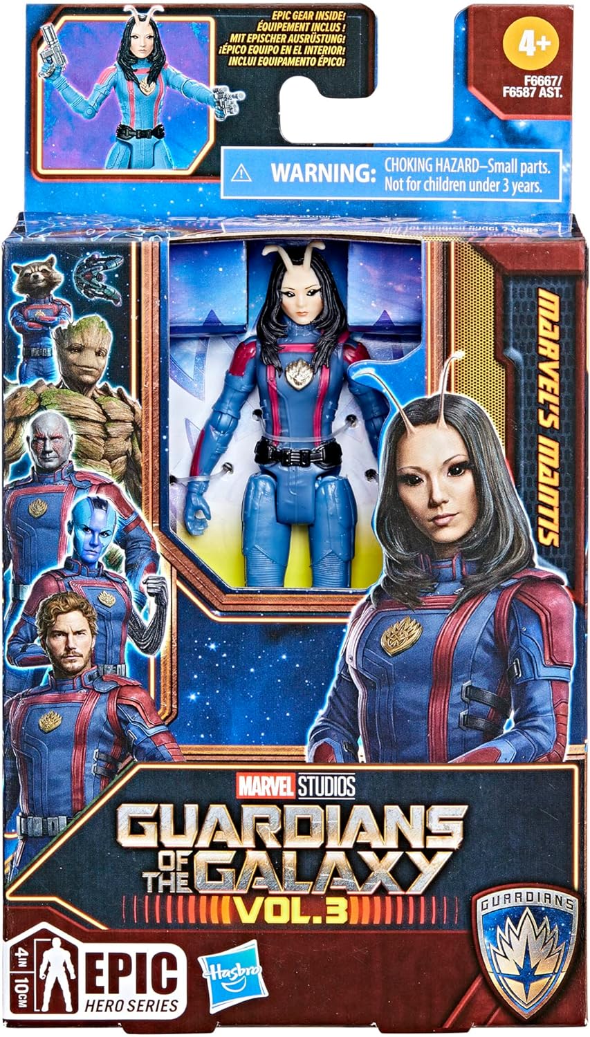 Marvel Epic Hero Series Guardians of The Galaxy Vol.3 Mantis 4" Action Figure