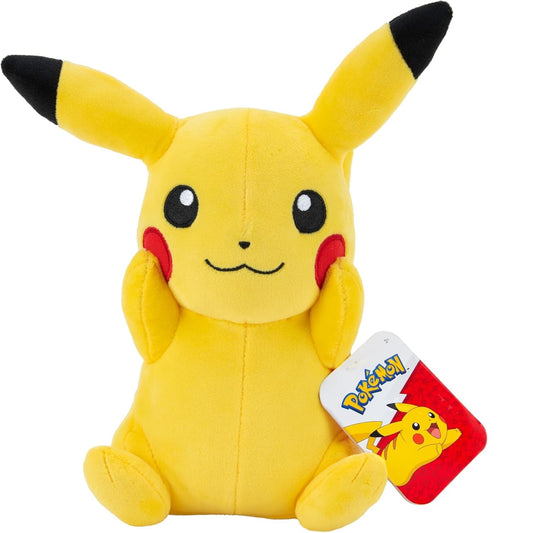 Pokemon Official & Premium Quality 8" 20cm Plush - Pikachu