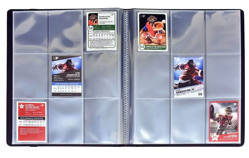 Ultra Pro Binder Window 9-Pocket 180 Cards - Black