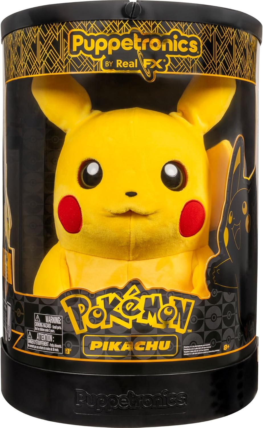 Pokemon Puppetronics Real FX Pikachu 40cm Plush Puppet