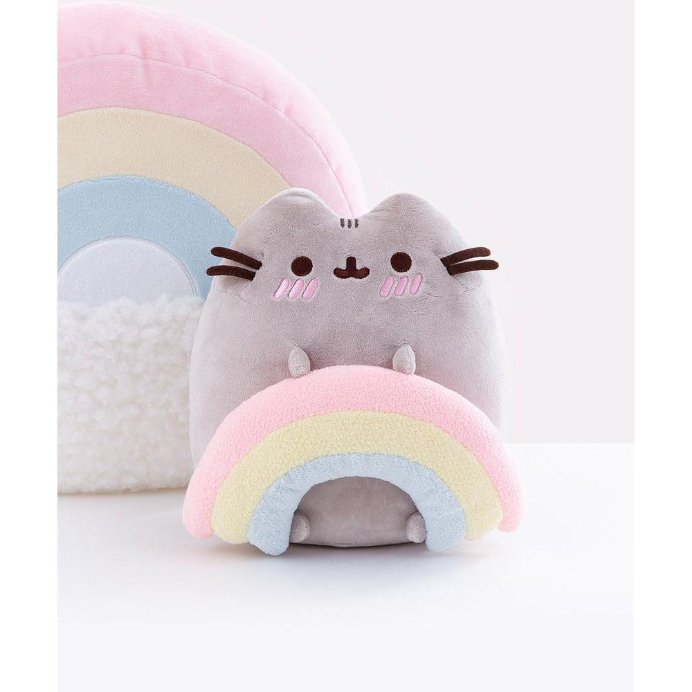 Pusheen the Cat with Rainbow Plush 24cm