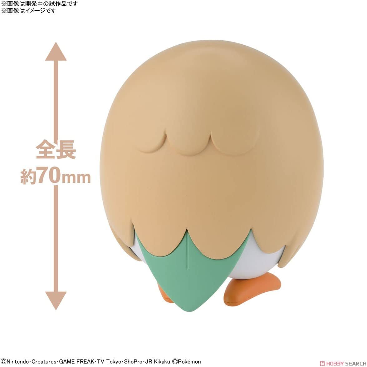 Bandai Pokemon Model Kit Quick!! 10 Rowlet