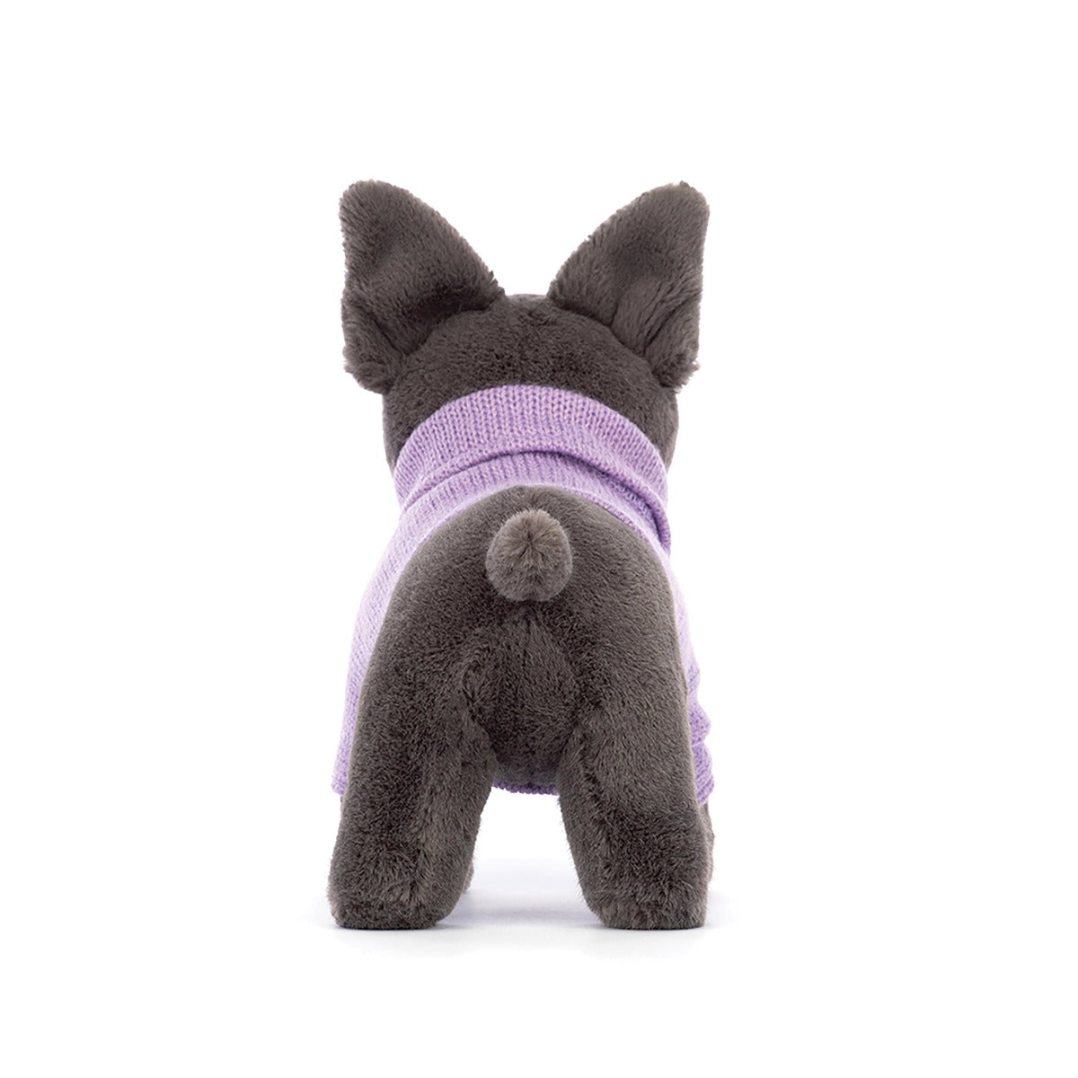 Jellycat Sweater French Bulldog Purple 19x17x7cm