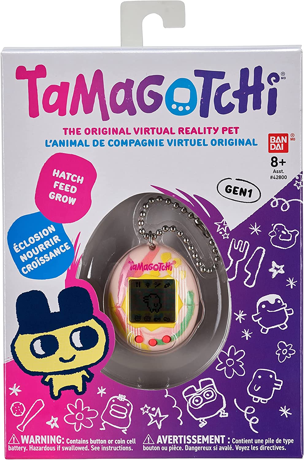 Genuine Bandai Tamagotchi Gen 1 - Art Style