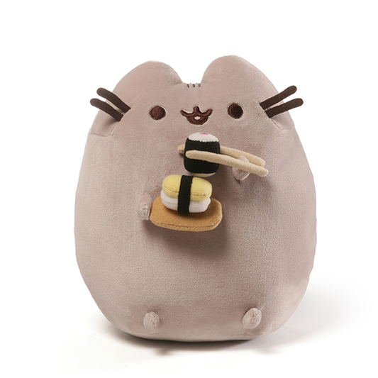 Pusheen the Cat with Sushi Plush 24cm